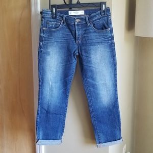 Abercrombie & Fitch Perfect Stretch Cropped Jeans